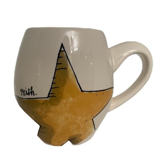 Rae Dunn Magenta Christmas Wish Star Mug - Picture 1 of 5